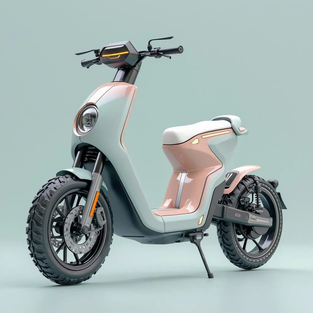 Detail moderného elektrobicykla